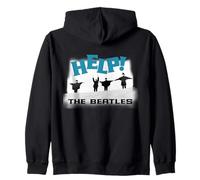 The Beatles Help Official Rock Pop Music Band Felpa con Cappuccio