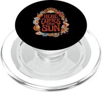 The Beatles - Here Comes The Sun - Fiori vintage retrò PopSockets PopGrip per MagSafe