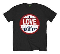 The Beatles I Love The Beatles autorizzato Uomo maglietta