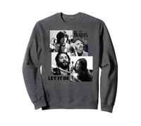 The Beatles Let It Be Tiles Rock Pop Band Felpa