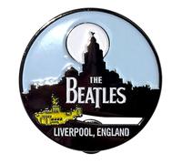 The Beatles Liverpool Skyline Yellow Submarine Pin Badge Size One Size