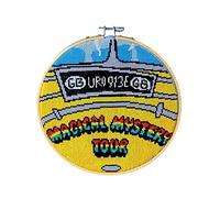 The Beatles Magical Mystery Tour Bus Cross Stitch NUOVO