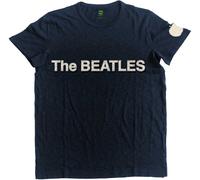The Beatles Logo & Apple autorizzato Uomo maglietta