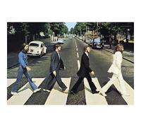 The Beatles Manifesto Abbey Road Band Logo Nuovo Textile Flag 70Cm X 106Cm