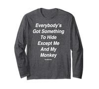 The Beatles Me And My Monkey Official 60s Rock And Roll Band Maglia a Manica