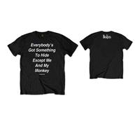 The Beatles Me And My Monkey ufficiale Uomo maglietta unisex