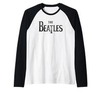 The Beatles Official Drop-T Gloss Rock Pop Music Band Maglia con Maniche Raglan