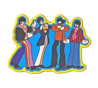 The Beatles Patch Yellow Submarine Sub Band Nuovo Ufficiale Embroidered Iron On Size One Size