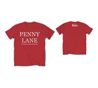 The Beatles Penny Lane ufficiale Uomo maglietta unisex