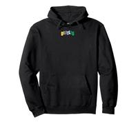 The Beatles - Retro Color Block Logo Design Felpa con Cappuccio
