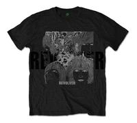 The Beatles Reverse Revolver ufficiale Uomo maglietta unisex