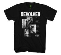 The Beatles Revolver Tracklist autorizzato Uomo maglietta