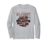 The Beatles Second Album Official Rock n Roll Pop Music Maglia a Manica