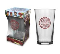 The Beatles Sgt. Peppers Lonely Cuori Club Fascia Birra Vetro ( Rz )