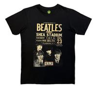 The Beatles Shea '66 Premium Carbon autorizzato Uomo maglietta