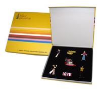 The Beatles Spilla in metallo Set Yellow Submarine Band Ufficiale