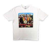 The Beatles Vintage Sgt Pepper ufficiale Uomo maglietta unisex