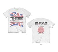 The Beatles White Budokan Set List autorizzato Uomo maglietta