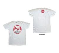 The Beatles White I Love The Beatles autorizzato Uomo maglietta