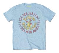 The Beatles Yellow Submarine Blue Circle ufficiale Uomo maglietta unisex