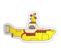 The Beatles Yellow Submarine Embossed Calamita Da Frigo Size One Size