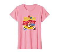 The Beatles Yellow Submarine - Lettere di Gruppo Maglietta, Donna, Rosa, XXL