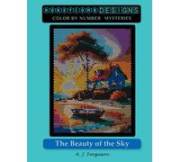 The Beauty of the Sky Color by Number Book - Premium paper