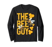 The Bee Guy Apicoltore Apicoltura Alveare Miele Api Divertente Maglia a Manica