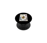 The Bee Tarocchi Carta Vintage Floreale Api Cottagecore Estetica PopSockets PopGrip Adesivo