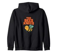 The Bees Knees Divertente Carino Bee Pun Primavera Estate Buzz Felpa con Cappuccio