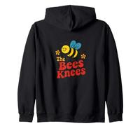 The Bees Knees Divertente Carino Bee Pun Primavera Estate Buzz Felpa con Cappuccio