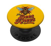 The Bees Knees Divertente Carino Bee Pun Primavera Estate Buzz PopSockets PopGrip Adesivo