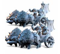 The Beholder - Nestah - Carro cinghiale orchi - stampato in 3D
