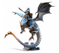 The Beholder - Nestah - Khur Gann, Signore della Guerra Orco su Drago - Stamp...