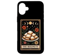 The Beignets Beignet Lover - Carta dei tarocchi francesi con luna strega Custodia per iPhone 16 Plus