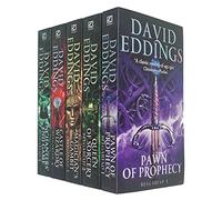 The Belgariad Series 5 Books Collection Set By David Eddings (Pawn Of Prophecy, Queen Of Sorcery, Magician's Gambit, Castle Of Wizardry, Enchanters' End Game)