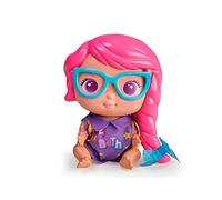 The Bellies From Bellyville - Mini Beth! Mini Bambola con Occhiali e Tutina, Include Due Pannolini e Un biberon, per Bambine e Bambini dai 3 Anni, Famosa 700017070