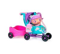 The Bellies from Bellyville - Mini Rosie's Car, macchinina per mini Bellies, include adesivi, biberon e una mini Rosie Rainbow, per bambine e bambini dai 3 anni, Famosa 700017071