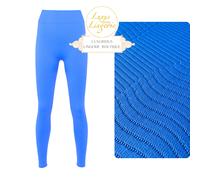 The Benessere Leggings By Wolford M Abbagliante Blue Elastico Sport Yoga