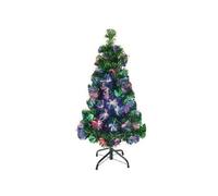 The Benross Christmas Workshop - Albero di Natale in fibra ottica, dimensione: 90 cm, colore: verde