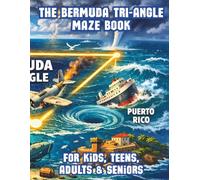 The Bermuda Tri-Angle Maze Book for Kids, Teens, Adults & Seniors: Brain Teaser Logic Path Challenges for Road Trips, Classrooms, Family Game Night