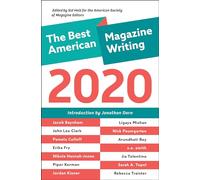 Sid Holt The Best American Magazine Writing 2020 (Tascabile)