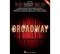 The Best Broadway Songs Ever (Tascabile)