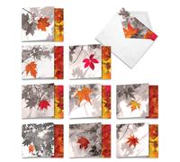 The Best Card Company - 10 Beautiful Note Cards Blank (4 x 5.12 Inch)