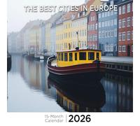 The Best Cities In Europe Calendar 2026: A curated collection of iconic destinations month by month