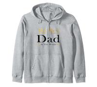 The Best Dad In The World Present for Father's Day Birthday Felpa con Cappuccio