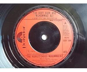 THE BEST EVER & MUHAMMAD ALI The People's Choice 7" vinyl