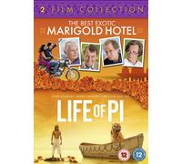 The Best Exotic Marigold Hotel/Life of Pi (DVD) Rafe Spall Gérard Depardieu Tabu