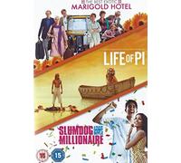 The Best Exotic Marigold Hotel / Life of PI / Slumdog Millionaire DVD Triple Box Set