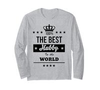 The Best Hubby in The World Wedding Anniversary Best Husband Maglia a Manica